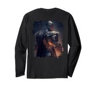 Backprint Epic Knight Hero en Forma de Dark World Manga Larga
