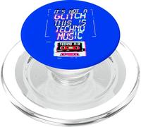 Backprint: Hardcore-Rave Music 90er EDM DJ Rave House Techno PopSockets PopGrip para MagSafe