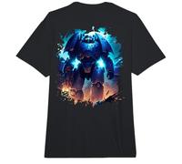 Backprint Héroes en el Espacio los épicos Marines Espaciales Comfort Colors Adult Heavyweight T-Shirt