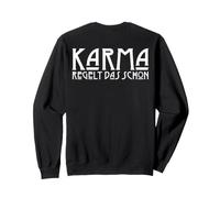 Backprint Karma Resuelve Ese Hechizo de Justicia Sudadera
