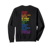 Backprint La amabilidad lo es Todo Orgullo LGBTQ+ Sudadera