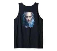 Backprint La Reina del Reino Helado invencible Camiseta sin Mangas