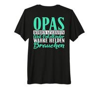 Backprint Los Abuelos fueron Creados Porque los Nietos Camiseta Premium