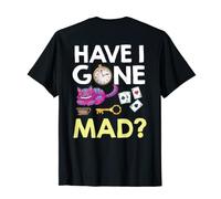 Backprint ¿Me he vuelto loco? Wonderland Grin Cat Camiseta