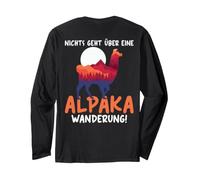 Backprint Nada Mejor Que una Caminata de Alpaca Manga Larga