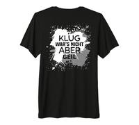 Backprint No era Inteligente, Pero Genial Camiseta Premium