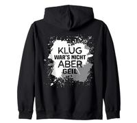 Backprint No era Inteligente, Pero Genial Sudadera con Capucha
