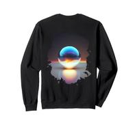 Backprint Perla en la Arena y Supernova en una Esfera Sudadera
