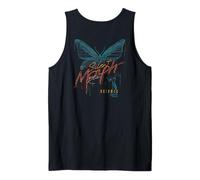 Backprint Streetwear Y2K Vintage Polilla Butterfly Mariposa Camiseta sin Mangas