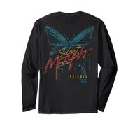 Backprint Streetwear Y2K Vintage Polilla Butterfly Mariposa Manga Larga