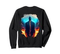 Backprint Supernova la Asombrosa Maravilla del Universo Sudadera