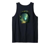 Backprint Un Camino por la Magia del Bosque Encantado Camiseta sin Mangas