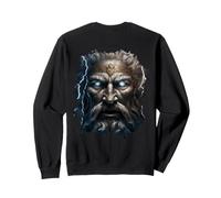Backprint Zeus de los Dioses griegos Sudadera