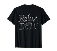 Backprinted 3D Relax Don't Do It Inspired 80's As Don't Do It Camiseta