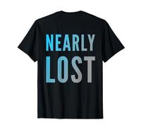 Backprinted I'm Lost Funny Lost Frases I Am Casi Lost Camiseta