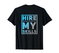 Backprinted TXT Funny For People Citas Divertidas Contratar mis Habilidades Camiseta