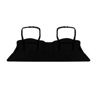 Backseat Bed for Car, Sleeping Plat Form Insert, Car Nap Mattress, Foldable FeltSurface with Storage Function, Outdoor Vehicle Resting Gear for Friends Family Travel Use