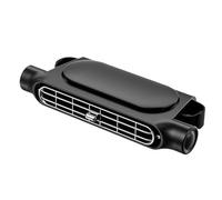 Backseat Headrest Fan, Adjustable Car Seat Fans, 3000mah Rechargeable Cooling Devices, 3-Speed Ventilation, Quiet Travel Cooler, Ideal for Vehicle, Camping, Long Drive