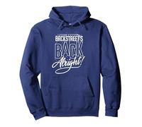 Backstreet Boys Backstreets Back Alright Cosmic Sudadera con Capucha, Unisex para Adultos, Azul Marino, L