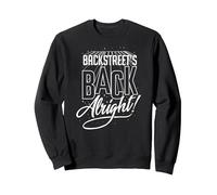 Backstreet Boys Backstreets Back Alright Cosmic Sudadera, Unisex para Adultos, Negro, XXL