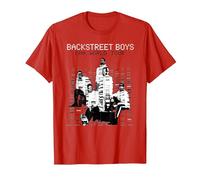 Backstreet Boys - DNA Tour 2022 Madrid Camiseta, Hombre, Rojo, XL