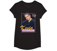 Backstreet Boys Quit Playing Games Kevin Camiseta, Niñas, Negro, XS