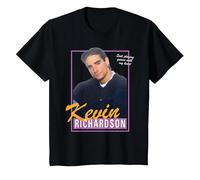 Backstreet Boys Quit Playing Games Kevin Camiseta, Niños, Negro, 8 años