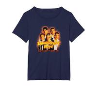 Backstreet Boys We've Got It Going On Camiseta, Mujer Tallas Grandes, Azul Marino, 1XL Grande