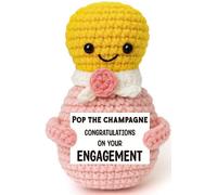 BackURyear Bonitos regalos para parejas comprometidas para ella, regalo de despedida de soltera para prometida, novia, futura señora, amiga recién comprometida, decoraciones de fiesta de compromiso