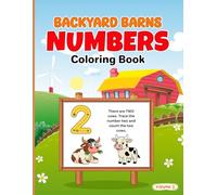 Backyard Barns Numbers Coloring Book