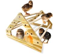 Backyard Barnyard Pollo Perch Fuerte Madera Jungle Gimnasio Barra de Gallo Hecho en Estados Unidos!!! Juguetes de Pollo para Coop y Cría para Bebés Pollitos La Pollita Pollos Gallinas Polluelos