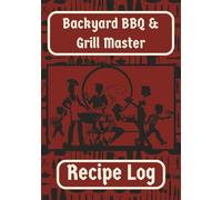 Backyard BBQ & Grill Master Recipe Log: A Culinary Journal for Smoke, Spice, and Flavor Enthusiasts | For Foodies Who Cook Under the Open Sky | A Tasteful Way to Chronicle Every Flame-Fueled Dish
