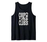 Backyard Chicken Coop Chaos Club Homesteading Camiseta sin Mangas