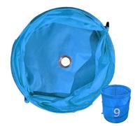 Backyard Golf Game Bucket, Foldable Golf Chipping, Ball Sport Training Organizer, Oxford Fabric Storage Holder, Perfect for Adults, Beginners, Kids, Women, and Men Practice