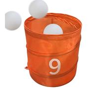 Backyard Golf Game, Chipping Bucket Set, Foldable Storage Organizer, Oxford Fabric, Portable Design, Easy Setup, Fun Practice, Space Saving, Perfect for Adults, Kids, Beginners, 30x30x30cm