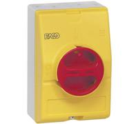 BACO 172161 Interruptor de separación de carga 32 A 1 x 90° amarillo, rojo, 1 unidad