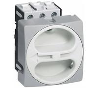BACO BA0174001 BA174001 - Interruptor de separación de carga bloqueable (25 A, 1 unidad de 90°), color gris