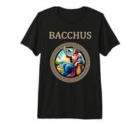 Baco Dios Romano del Vino y Las Fiestas Camiseta Premium