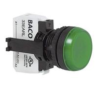 BACO L20SE10L Indicador luminoso con elemento LED rojo 24 V/DC, 24 V/AC 1 pc(s)