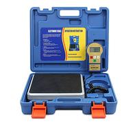 BACOENG 220lb/100kg Báscula de Carga Electrónico Digital Refrigerante de Precisión Calibration para HVAC, con Pantalla LCD de Iluminación Trasera y Estuche de Transporte Portátil