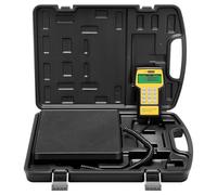 BACOENG Báscula Electrónica Digital de Alta Precisión para Carga de Refrigerante - Capacidad 100 kg, Pantalla LCD Retroiluminada, Incluye Estuche de Transporte - Ideal para HVAC y Aire Acondicionado