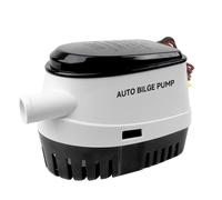 BACOENG Bomba de Achique Automática 12V 3000LPH Bomba de Achique Auto para Barcos Adecuado para Manguera ID de 19 mm(3/4"), Negro