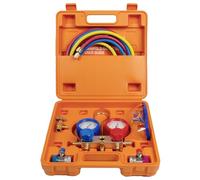 BACOENG Manómetro de colector de CA para refrigerante R134A R410A R407C R32