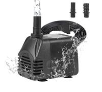 BACOENG Mini Bomba de Agua, 18W 1000L/H Bomba de Agua para Acuario, Bomba de Agua Pequeña, estanques, estanques, acuarios, pozos pequeños con enchufe de la UE