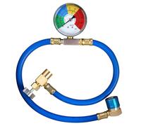 BACOENG R134a Manguera de Carga (65cm de largo) para Aire Acondicionado para Coche con Medida para Coche (1/2 Rosca)