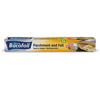 BacoFoil 3 papeles de aluminio y pergamino, 2 en 1, 5 m