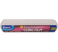 Bacofoil Easycut - Dispensador de papel adhesivo profesional (250 m x 35 cm), color blanco