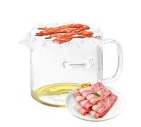 Bacon Cooker For Microondas - Microondas Bacon Cooker | Microondas Bacons Rack | Heat-resistant Tray Glass Heat-Resistant Cooking Pot For Picnic Barbacoa Stove Kitchen Cheese Breakfast Baking Grilli