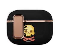 Bacon & Eggs Skull & Crossbones - Funda estampada compatible con Airpods Pro 2, fundas protectoras para auriculares
