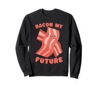 Bacon My Future Kawaii Lindo Divertido Sudadera